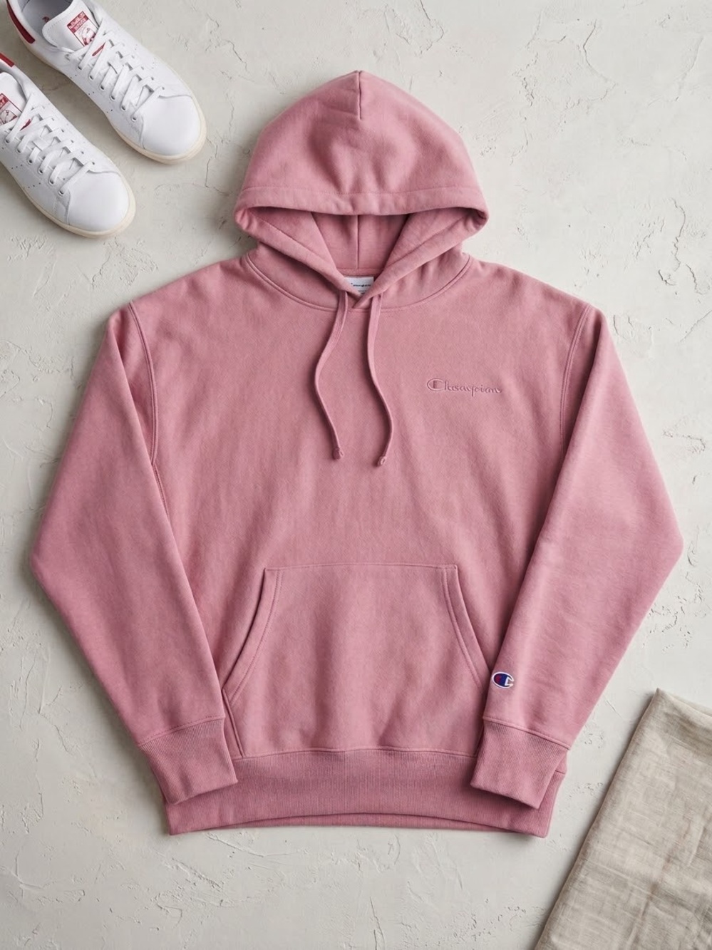Champion Rose Pink Pullover Hoodie